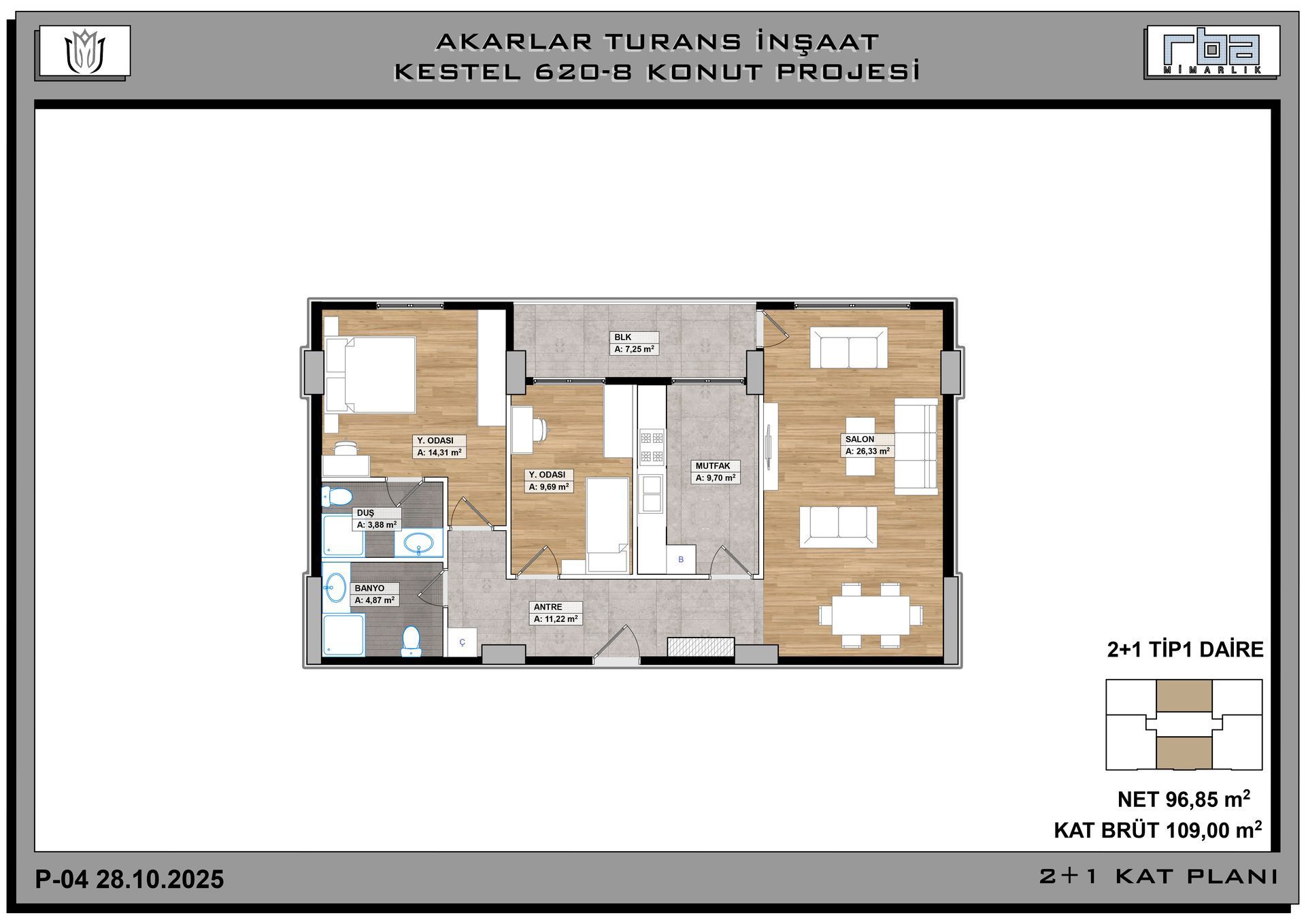 Lalekent Nova - Görsel 15 - Kestel, Bursa