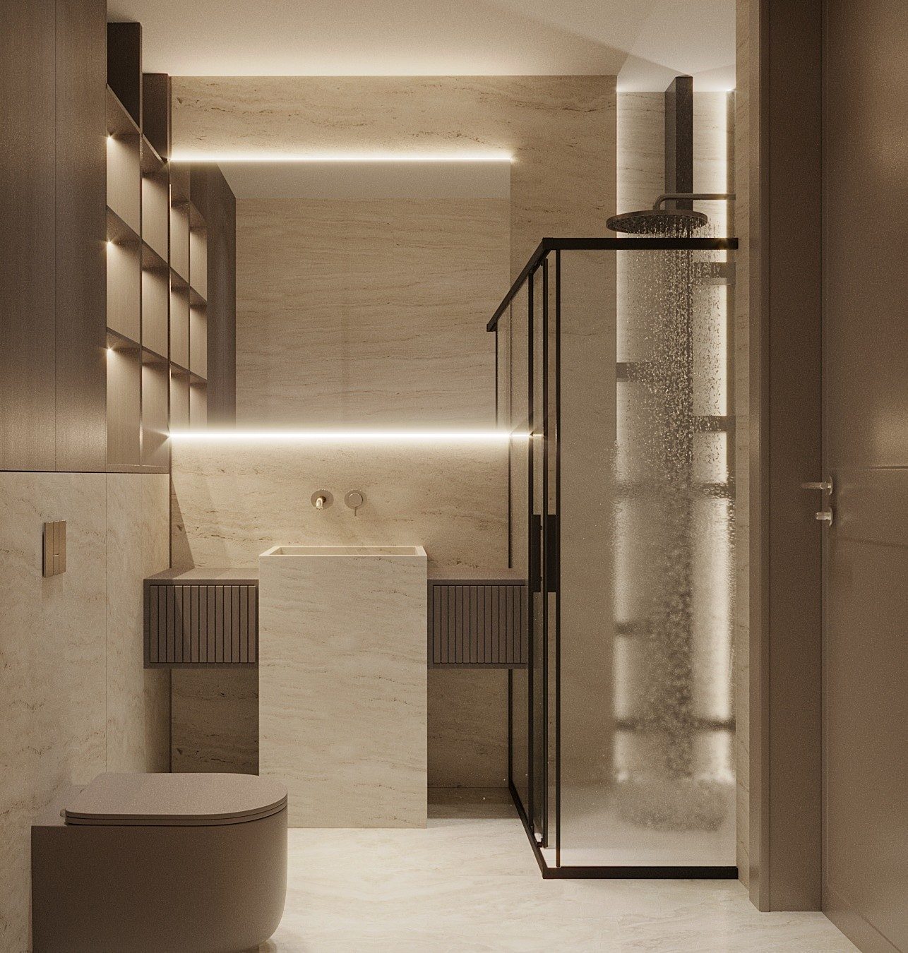 Lalekent Villaları - EBV ODASI WC - Kayapa, Bursa